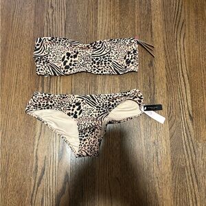 BNWT Victoria's Secret Animal Print Bikini